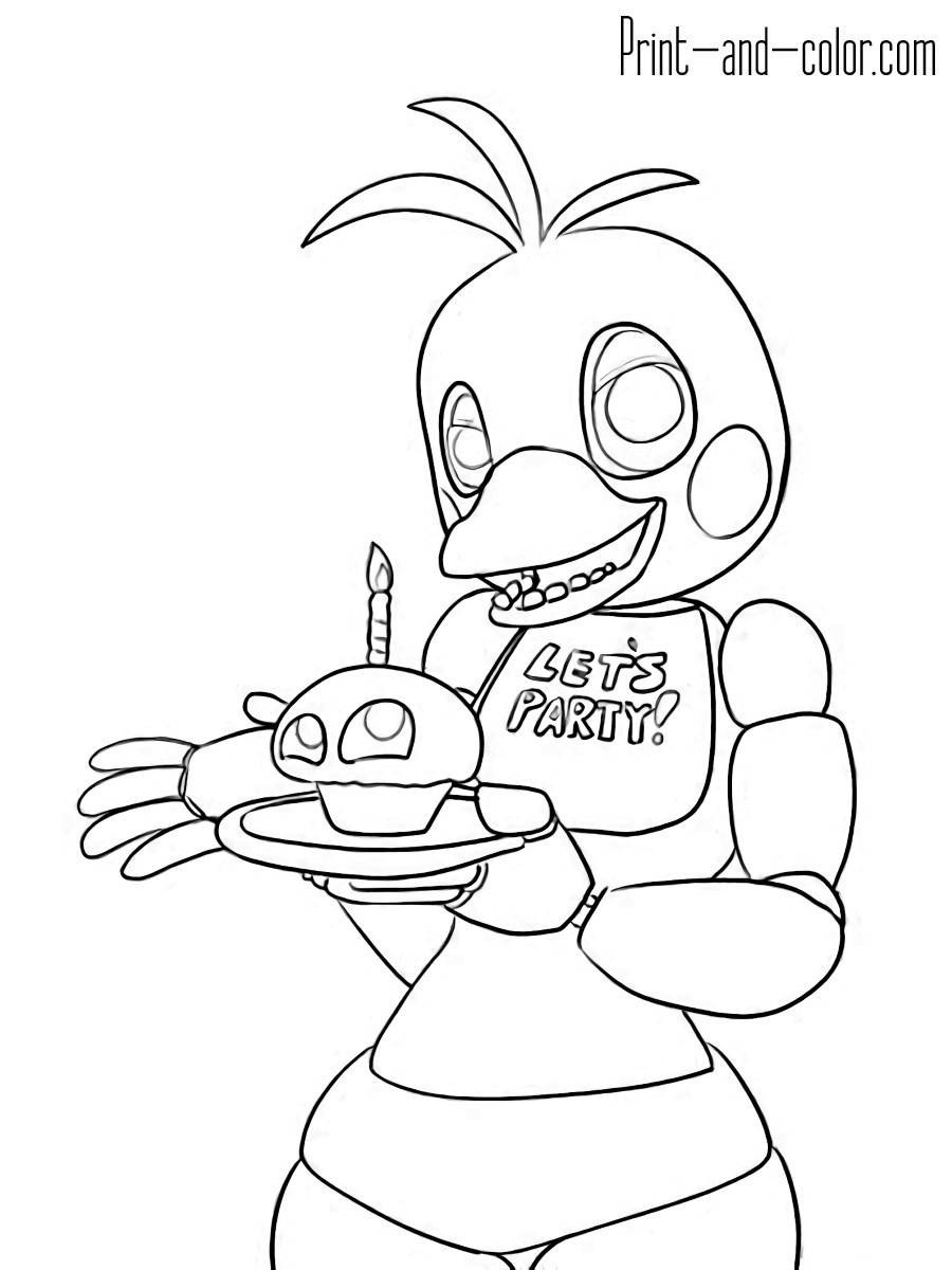 Five Nights At Freddy Coloring Pages
 Five nights at freddy s coloring pages