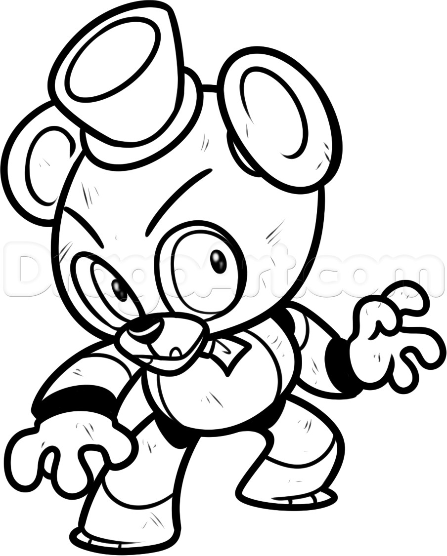 Five Nights At Freddy Coloring Pages
 five nights at freddys coloring pages PINTEREST five