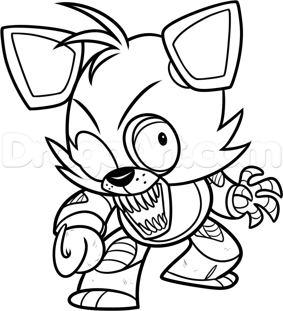 Five Nights At Freddy Coloring Pages
 Five Nights At Fred s Coloring Pages