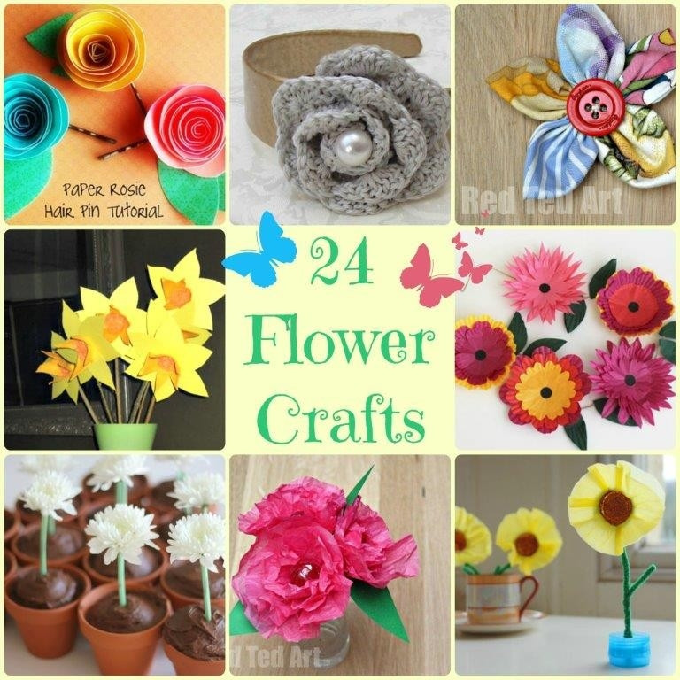 Flower Crafts For Adults
 Paper Flower Crafts For Adults