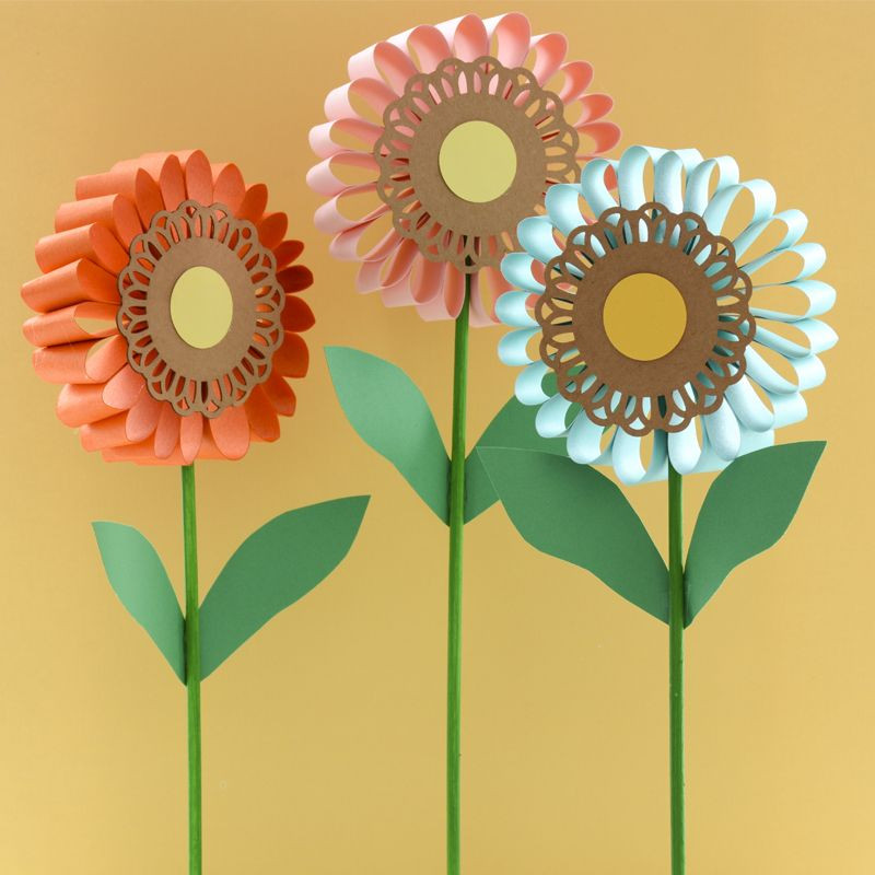 Flower Crafts For Adults
 Flowers for all ages easy kids crafts spring craft