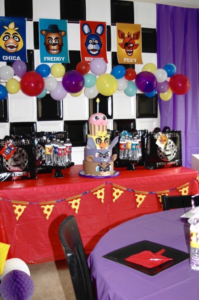 Fnaf Birthday Party Supplies
 Five Nights At Freddy s Birthday Party Party