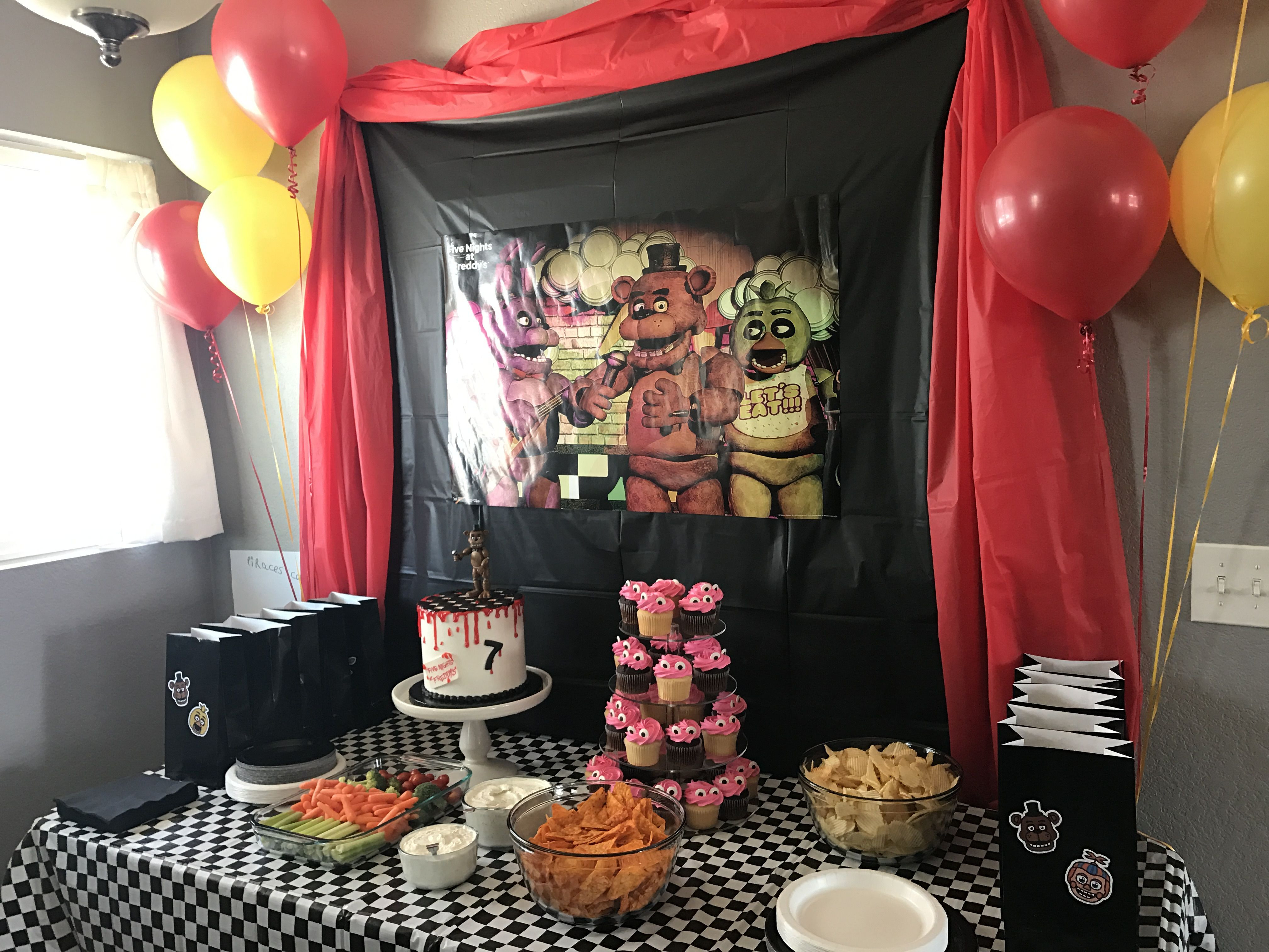 Fnaf Birthday Party Supplies
 Five Nights at Freddy s Birthday FNAF Birthday