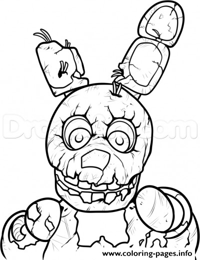 Fnaf Coloring Pages For Boys
 Print 3 nights at freddys five five nights at freddys fnaf