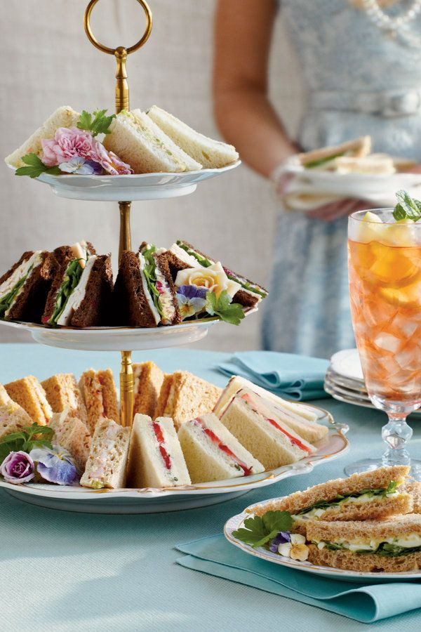 Food Ideas For A Tea Party
 Easy & Elegant Tea Sandwiches Tea Food