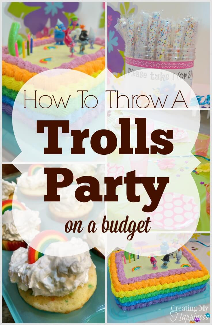 Food Ideas For A Troll Birthday Party
 How to Throw a Trolls Party on a Bud