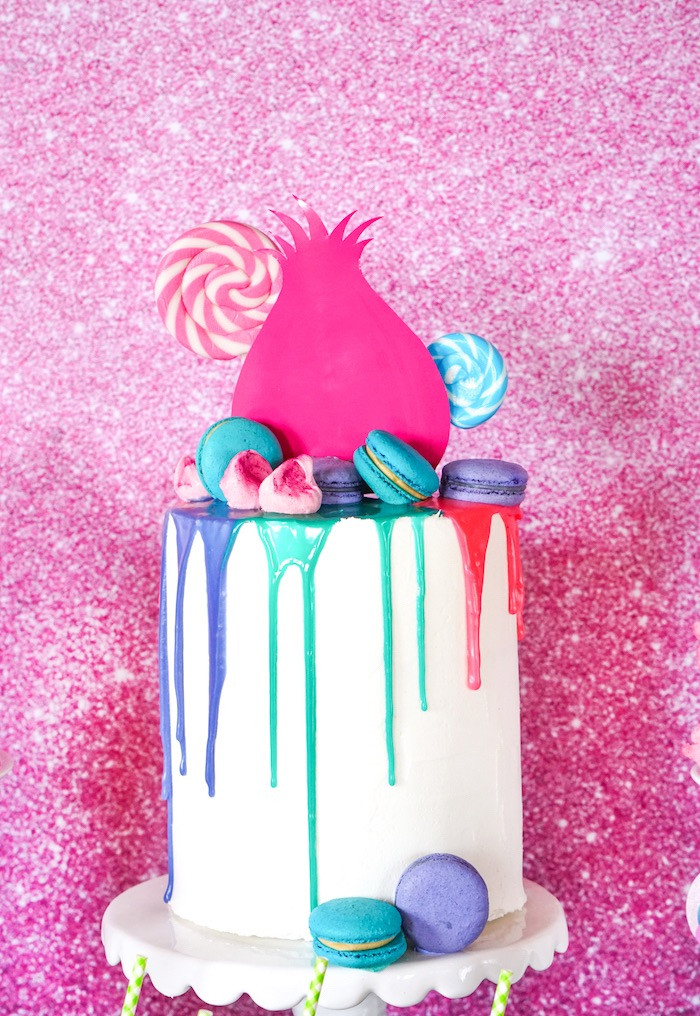 Food Ideas For A Troll Birthday Party
 Kara s Party Ideas Trolls Birthday Party with FREE