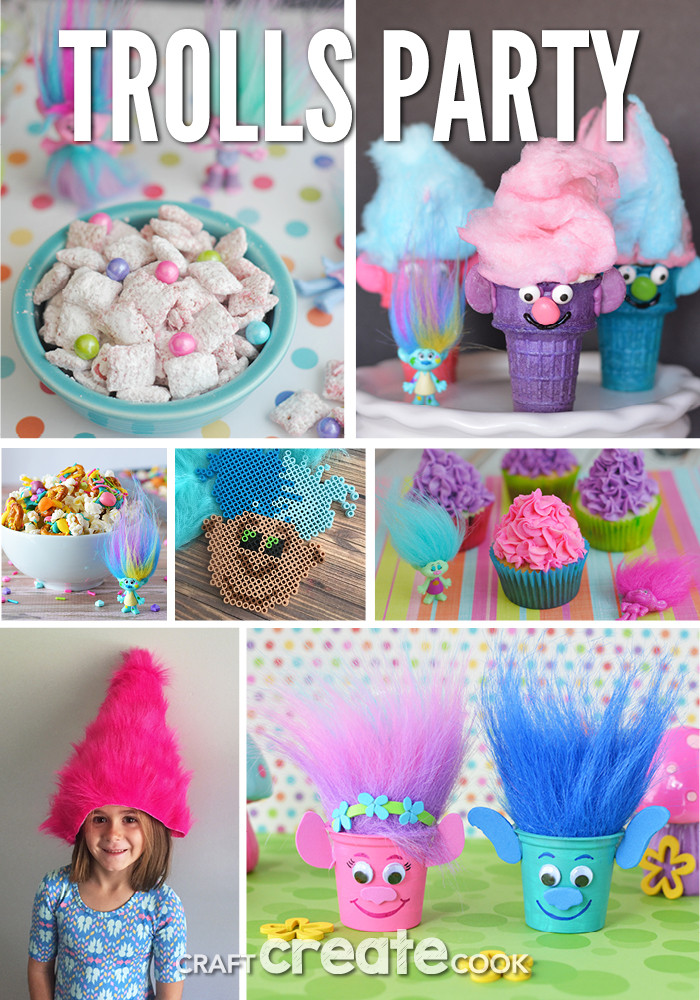Food Ideas For A Troll Party
 Craft Create Cook Trolls Party Ideas Craft Create Cook