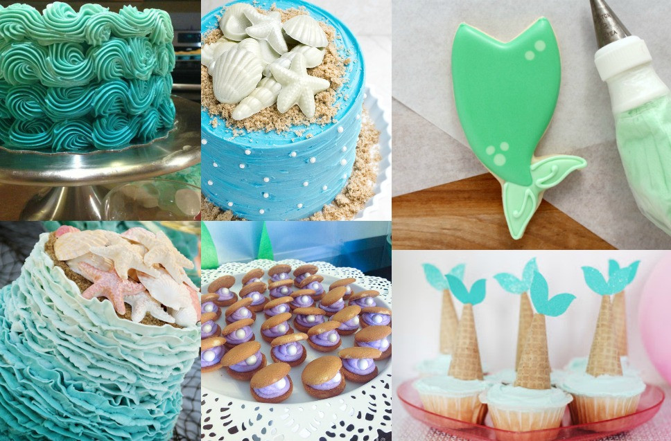 Food Ideas For Mermaid Party
 First Birthday Mermaid Party Inspiration Brie Brie Blooms