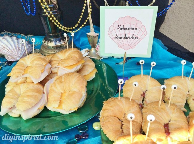 Food Ideas For Mermaid Party
 The Little Mermaid Party Ideas DIY Inspired