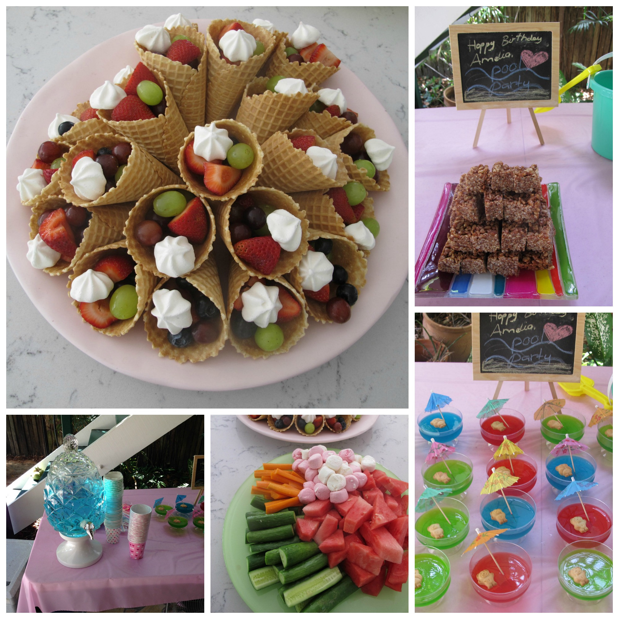 Food Ideas For Pool Party
 Birthday Pool Party Tips Tricks and Cake hint have