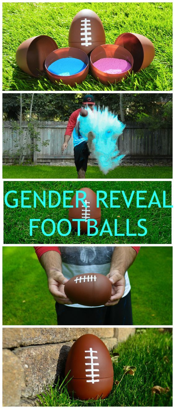 Football Gender Reveal Party Ideas
 Best 20 Gender Reveal Football ideas on Pinterest