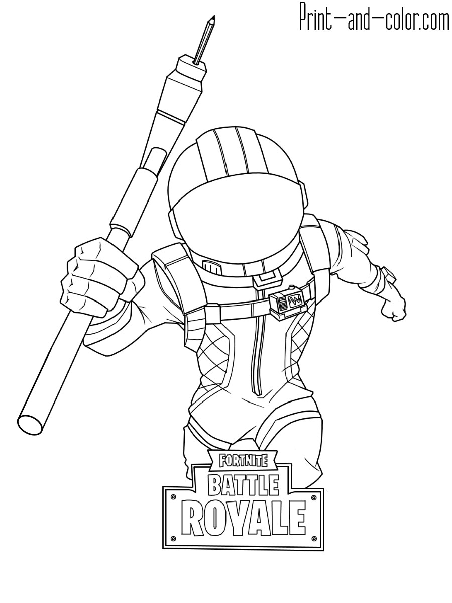 Fortnite Coloring Sheets For Boys
 Fortnite coloring pages