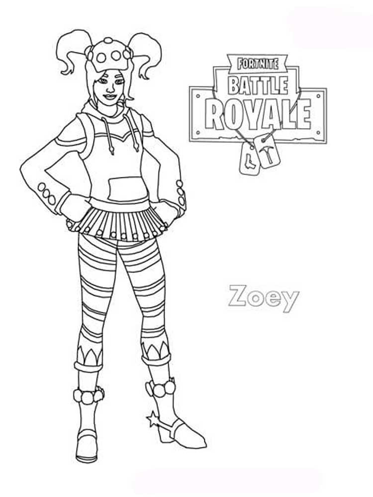 Fortnite Coloring Sheets For Boys
 Free printable Fortnite coloring pages for Kids