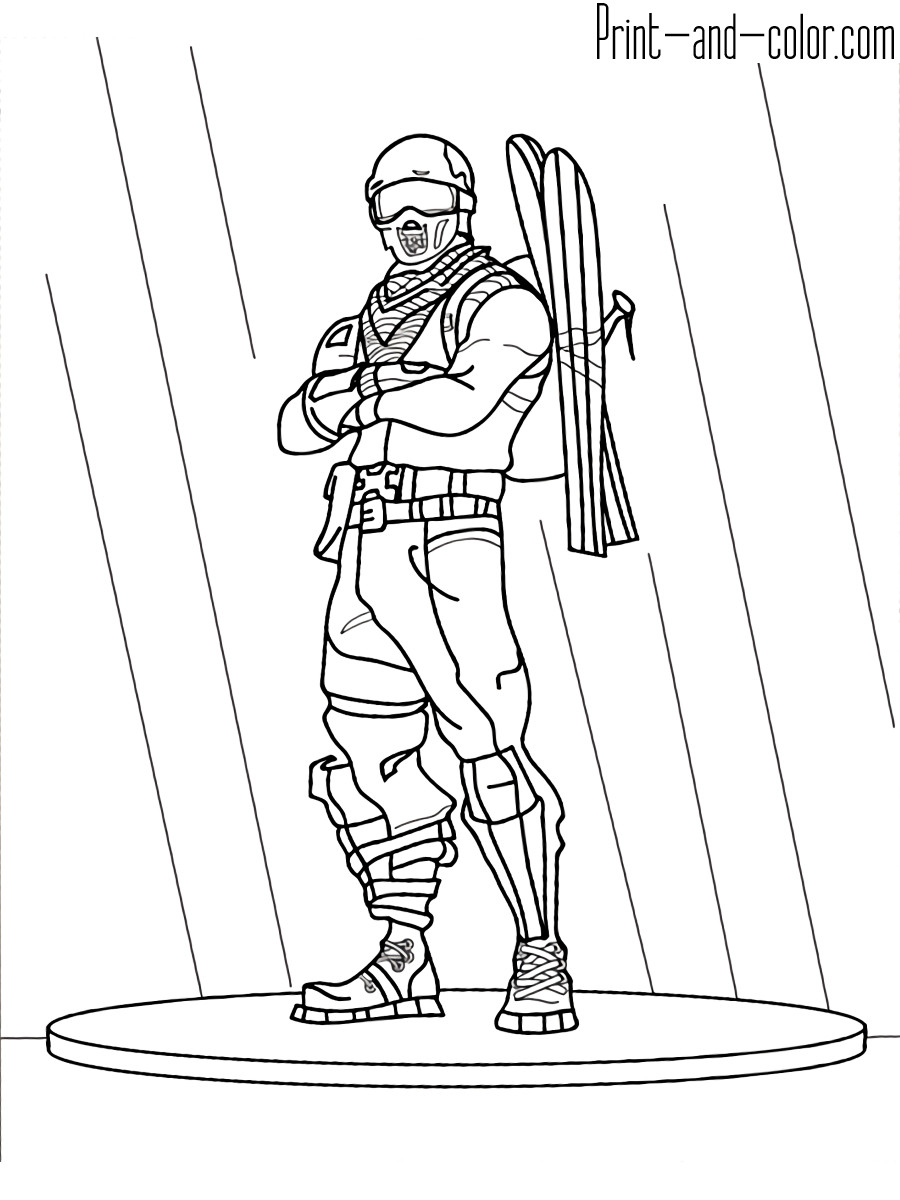 Fortnite Coloring Sheets For Boys
 Fortnite coloring pages