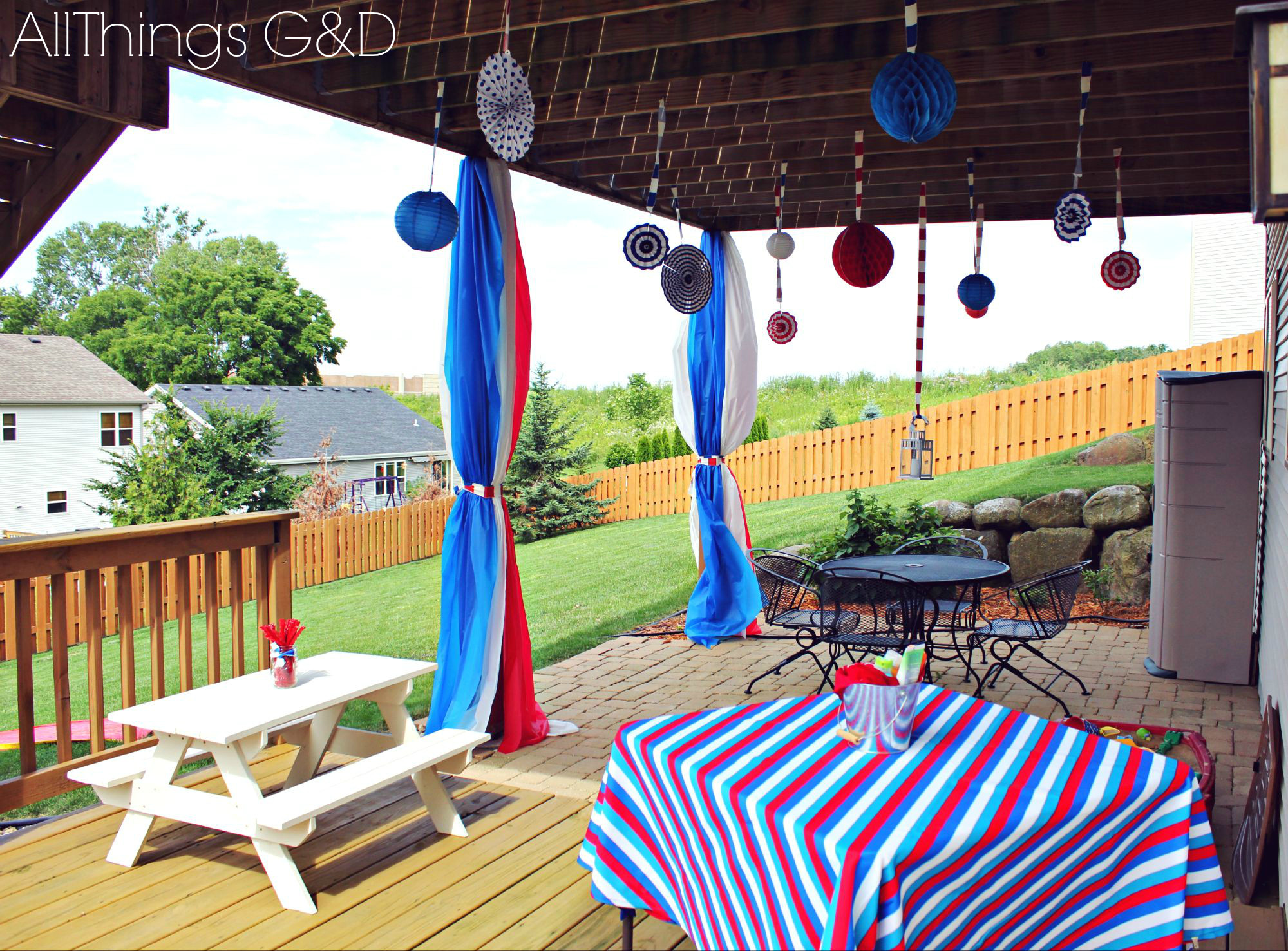 Fourth Of July Backyard Party Ideas
 Our 8th Annual 4th of July Party All Things G&D
