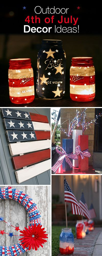 Fourth Of July Backyard Party Ideas
 Outdoor 4th of July Decor