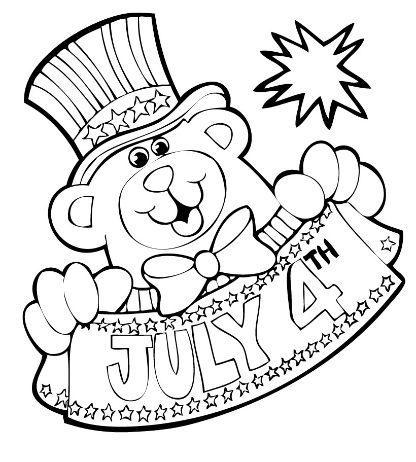 Fourth Of July Coloring Pages
 Free Coloring Pages Fourth of July Coloring Pages