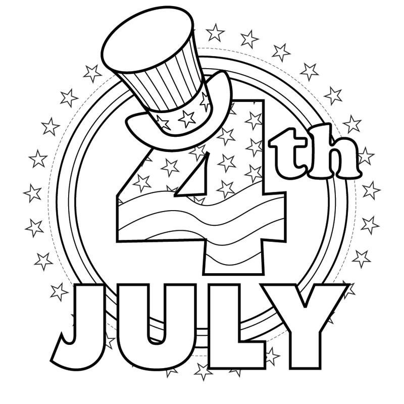 Fourth Of July Coloring Pages
 Free Coloring Pages Fourth of July Coloring Pages