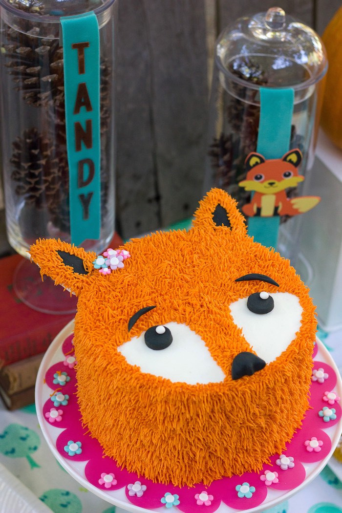 Fox Birthday Party
 Kara s Party Ideas Crafty Like a Fox Birthday Party