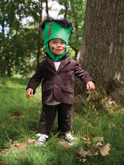 Frankenstein Costume DIY
 35 Easy Homemade Halloween Costumes for Kids