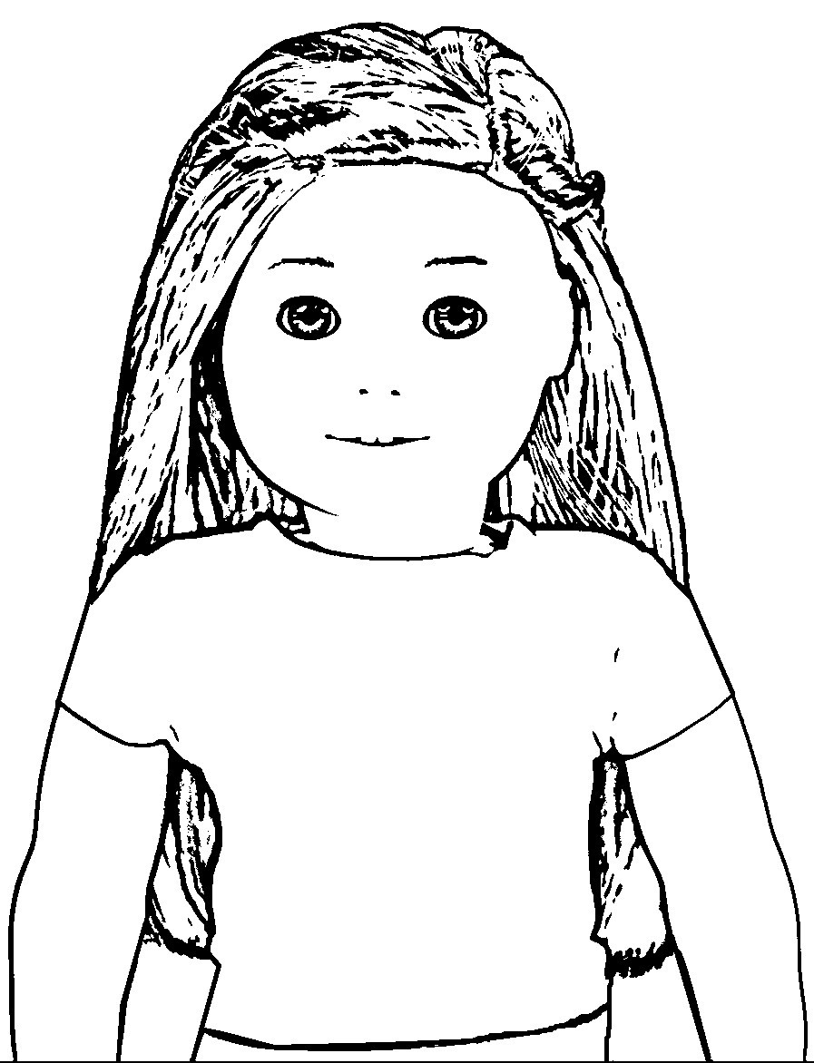 Free American Girl Coloring Pages
 American Girl Coloring Pages Best Coloring Pages For Kids