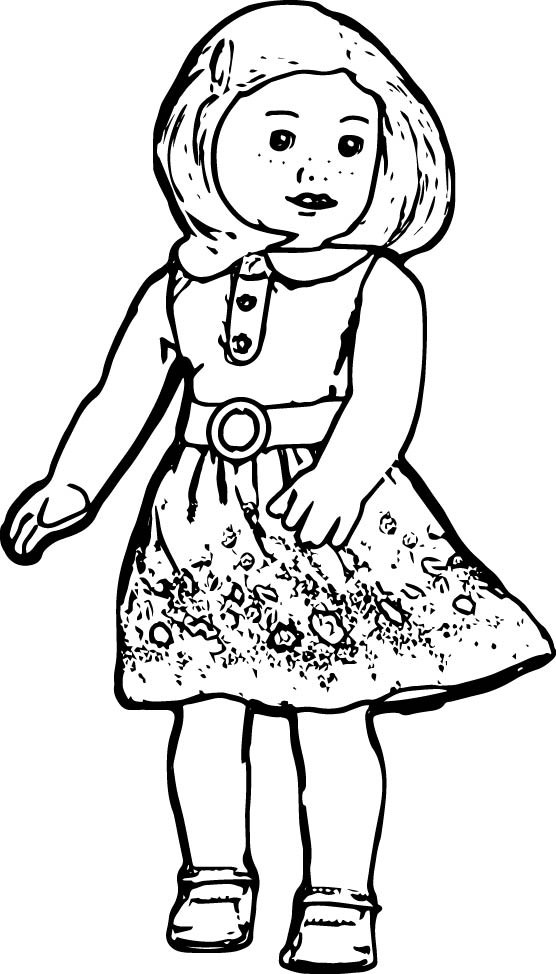 Free American Girl Coloring Pages
 American Girl Coloring Pages Kit at GetColorings