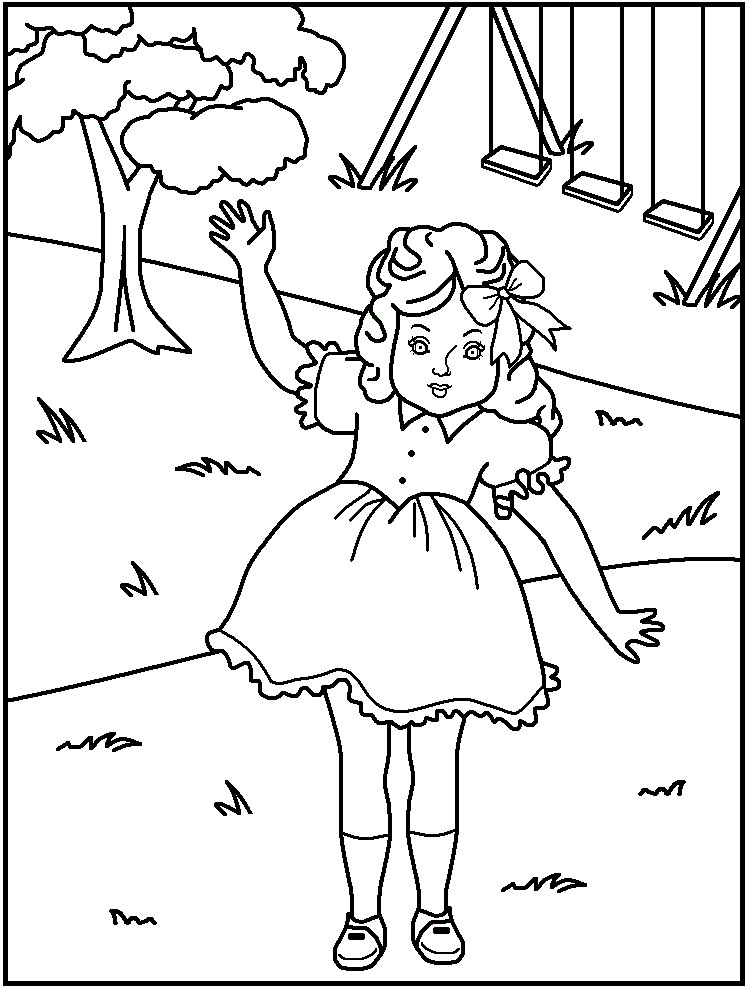 Free American Girl Coloring Pages
 American Girl Doll Coloring Pages Coloring Home