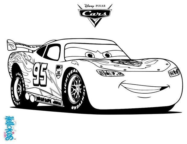 Free Boys Car Coloring Pages
 lightening mcqueen cars coloring pages