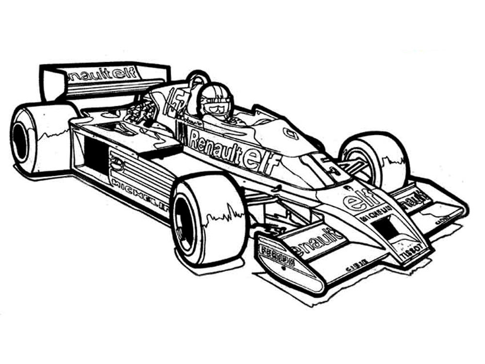 Free Boys Car Coloring Pages
 Racing cars coloring pages to and print for free