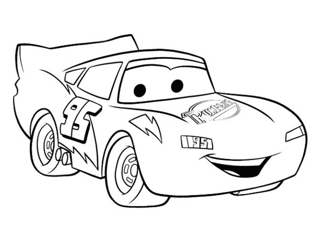 Free Car Coloring Pages For Toddlers
 Free Printable Pixar Cars Coloring Pages