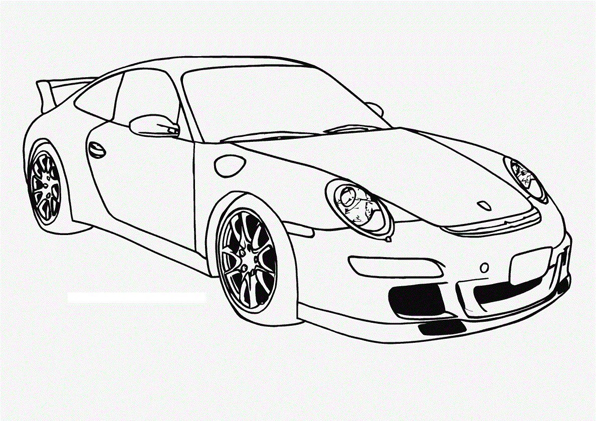 Free Car Coloring Pages For Toddlers
 Free Printable Race Car Coloring Pages For Kids
