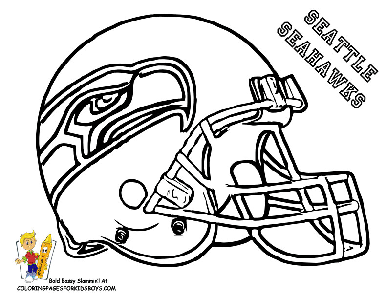 Free Coloring Pages For Boys+Sports
 sports coloring pages for boys football
