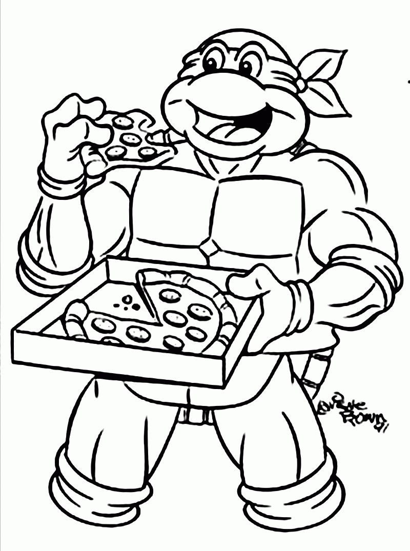 Free Coloring Pages For Boys Turtle
 Ninja Turtles Coloring Pages Free Printable Coloring Home