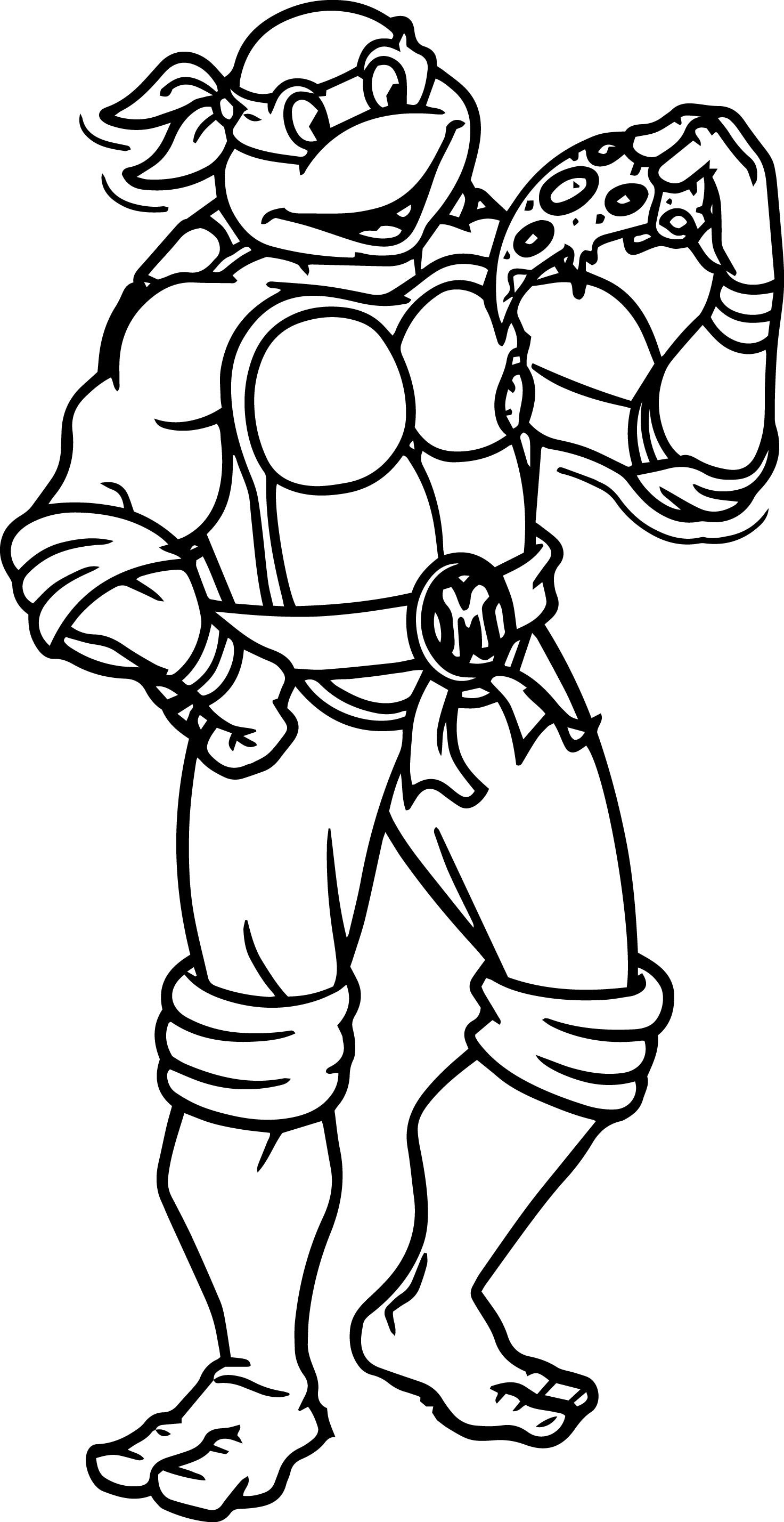Free Coloring Pages For Boys Turtle
 Teenage Mutant Ninja Turtle Coloring Pages coloringsuite