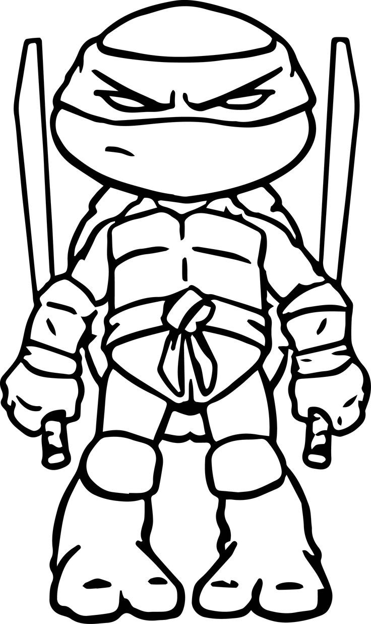 Free Coloring Pages For Boys Turtle
 Ninja Turtles Art Coloring Page TMNT Party