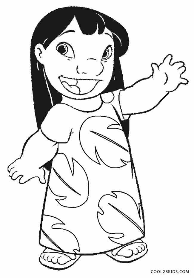 Free Coloring Pages For Girls Disney
 Printable Disney Coloring Pages For Kids