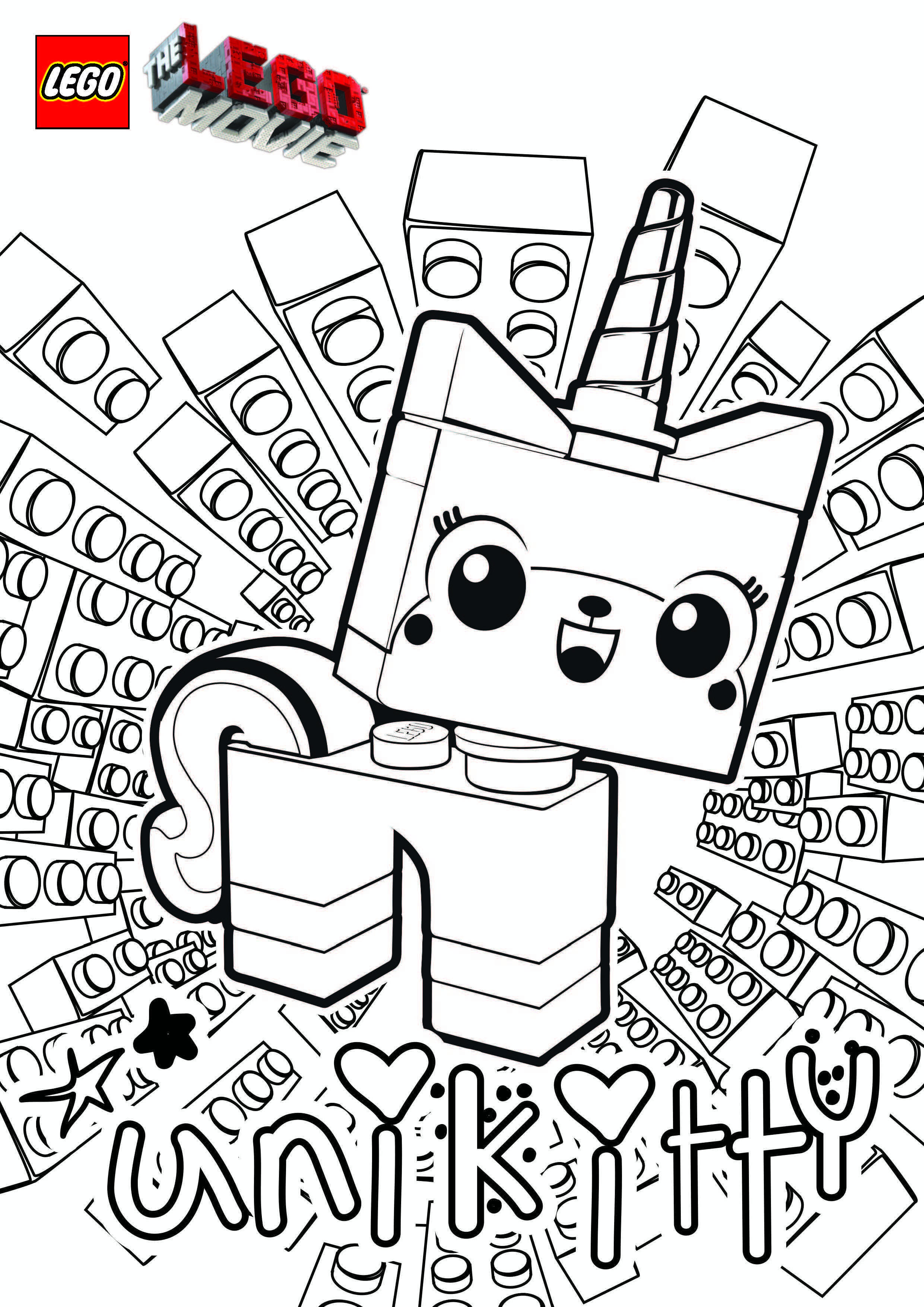 Free Coloring Pages Girls Legos
 The Lego Movie Free Printables Coloring Pages Activities