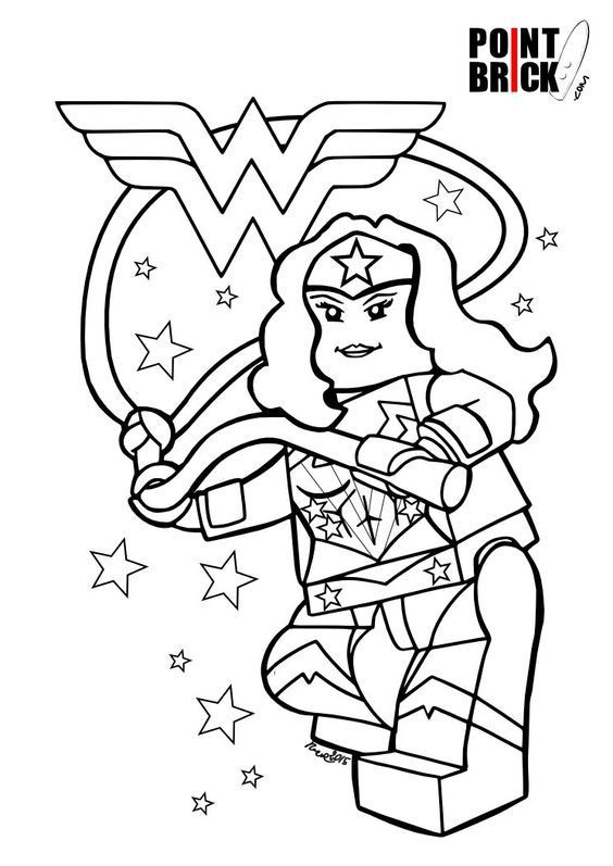 Free Coloring Pages Girls Legos
 Pin by SUSIE Petri on Coloring 4 Kids DC Super Hero s