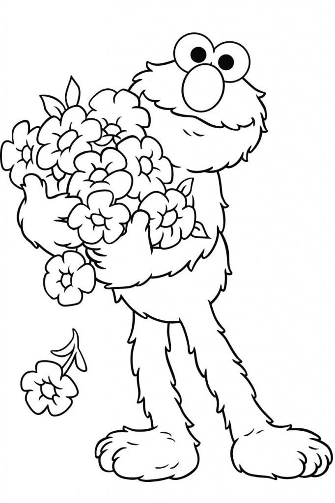 Free Coloring Sheets To Print
 Free Printable Elmo Coloring Pages For Kids