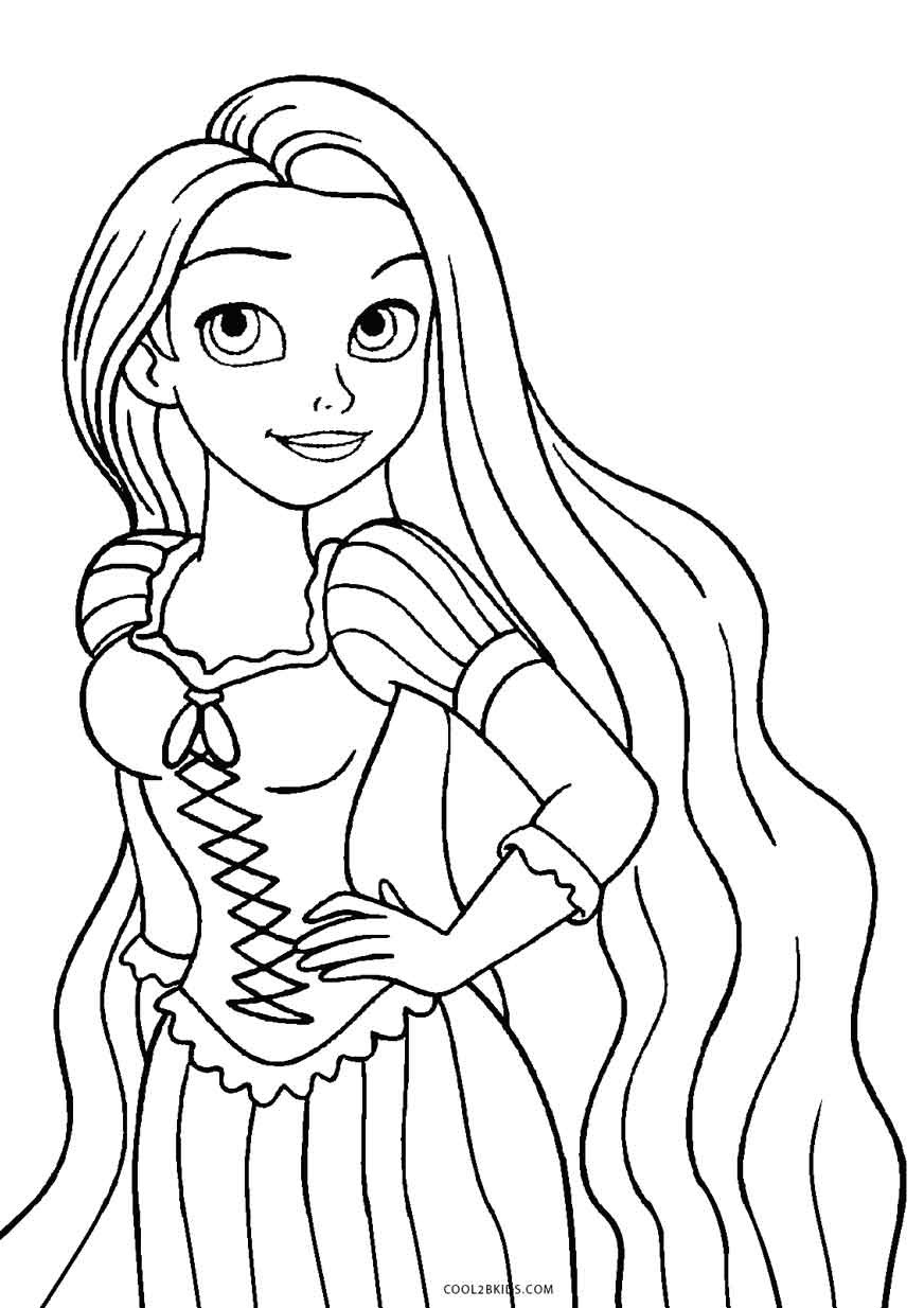 Free Coloring Sheets To Print
 Free Printable Tangled Coloring Pages For Kids