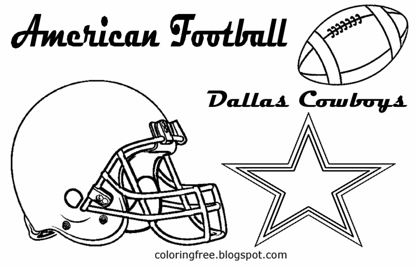 Free Dallas Cowboys Coloring Pages
 Free Coloring Pages Printable To Color Kids
