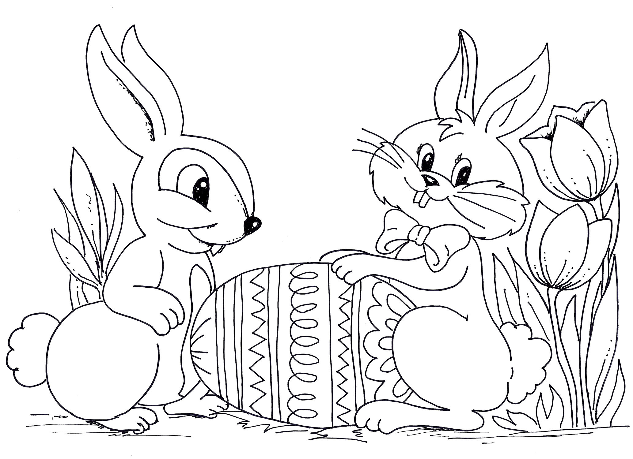 Free Easter Coloring Pages For Girls
 Easter Coloring Pages Best Coloring Pages For Kids