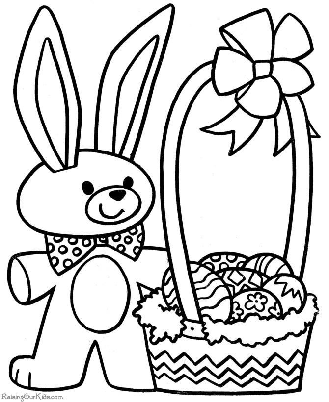 Free Easter Coloring Pages To Print
 Free Printable Easter Egg Coloring Pages Coloring Home