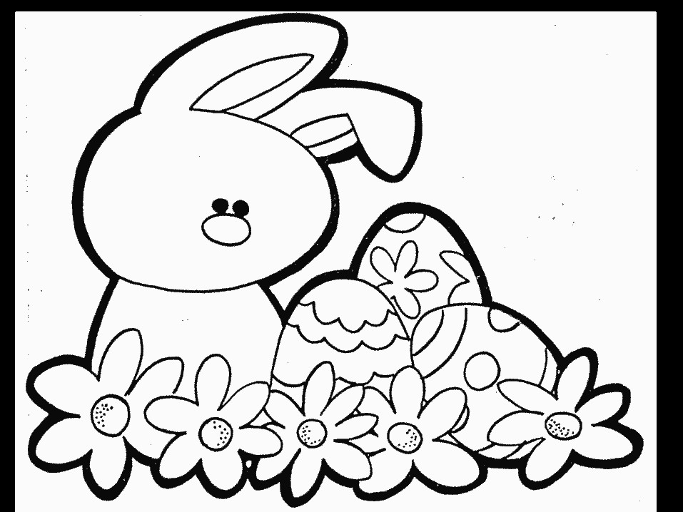 Free Easter Coloring Pages To Print
 Free Printable Easter Coloring Pages
