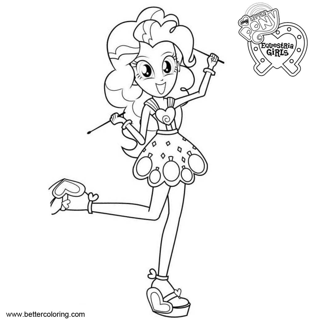 Free Equestria Girl Coloring Pages
 My Little Pony Equestria Girls Coloring Pages Dancing Gril