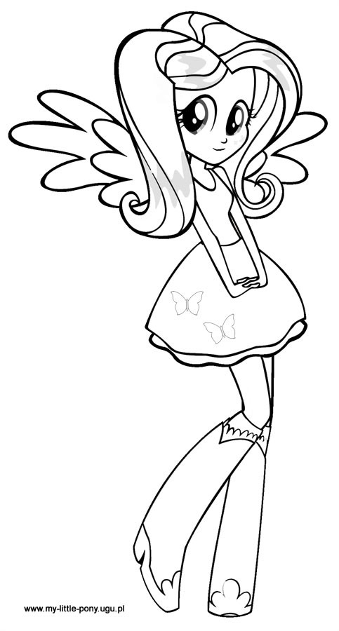 Free Equestria Girl Coloring Pages
 My Little Pony Rarity Equestria Girls Coloring Pages