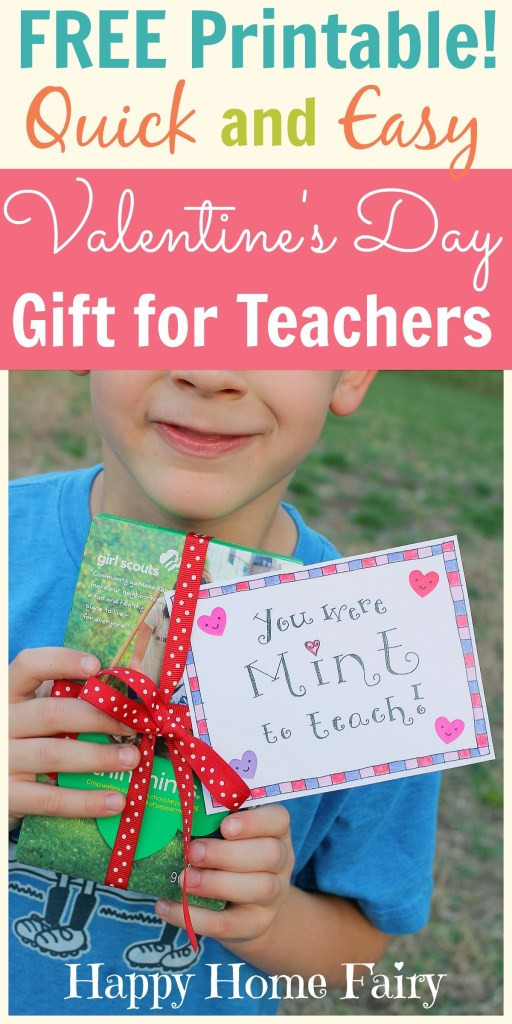 Free Gift Ideas For Girlfriend
 Valentine Gift Ideas for Teachers Happy Home Fairy