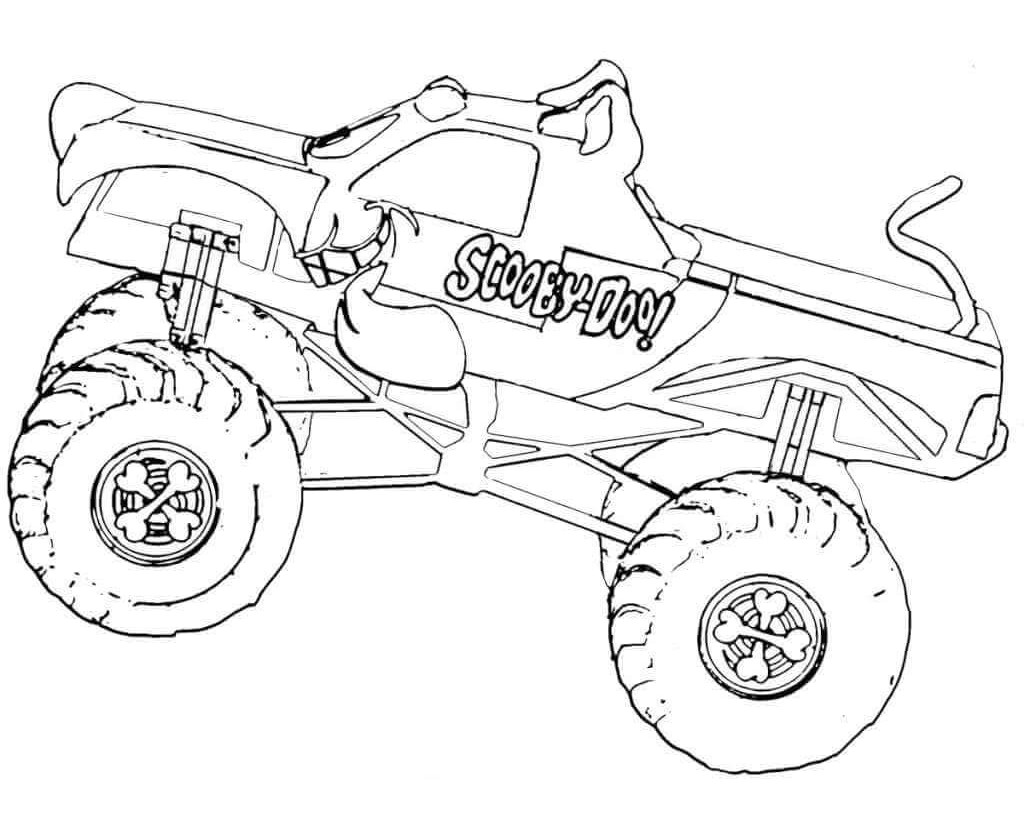 Free Monster Truck Coloring Pages
 10 Monster Jam Coloring Pages To Print
