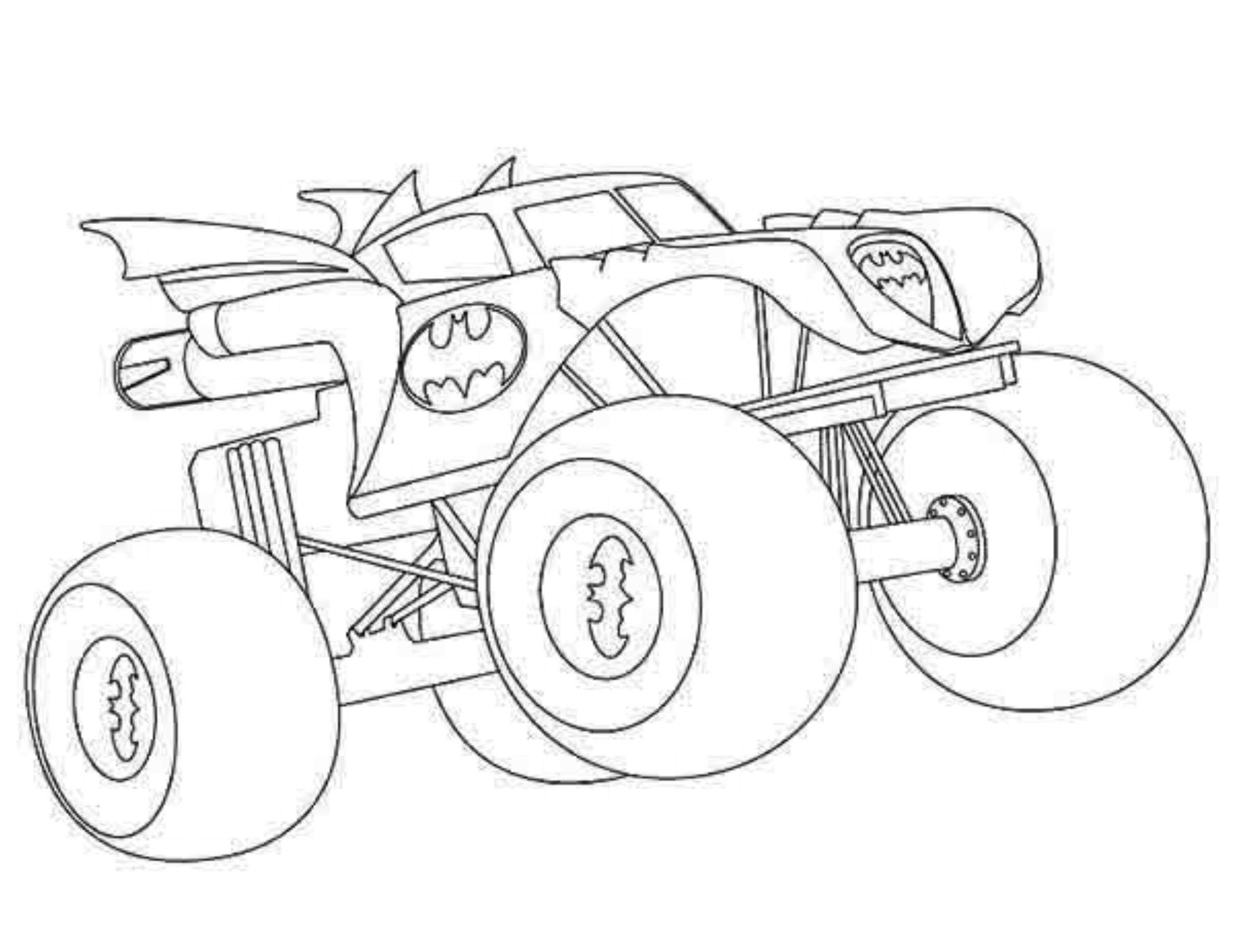 Free Monster Truck Coloring Pages
 Monster Truck Coloring Pages For Kids AZ Coloring Pages